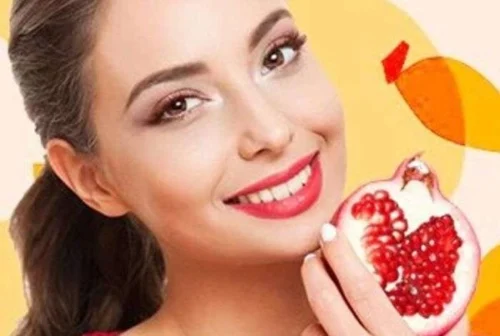 Familiarity with pomegranate scrub