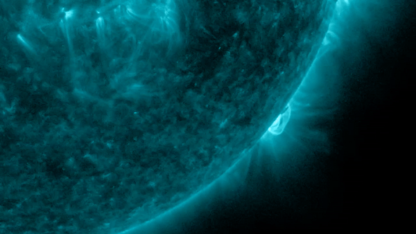 ناسا خشم خورشید را ثبت کرد / عکس