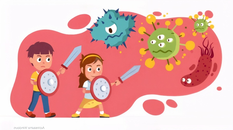 چگونه سیستم ایمنی کودکان را تقویت کنیم؟